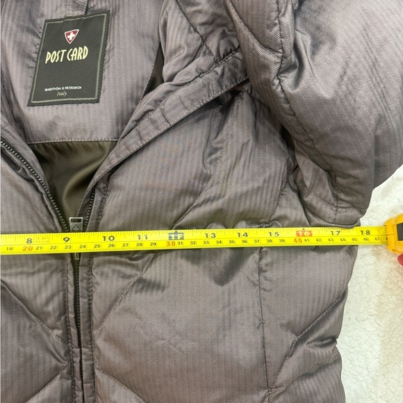 Post Card Italy Jacket Apres Ski Luxury Dark Purple Size US 4 - Picture 6 of 8